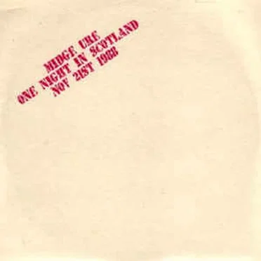 One Night in Scotland, Nov 21st 1988