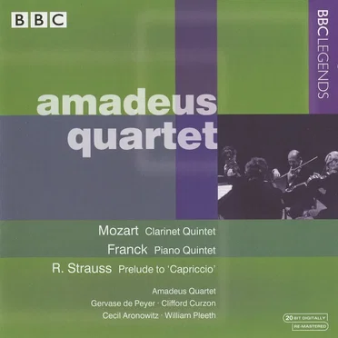 Mozart: Clarinet Quintet / Franck: Piano Quintet / R. Strauss: Prelude to "Capriccio"