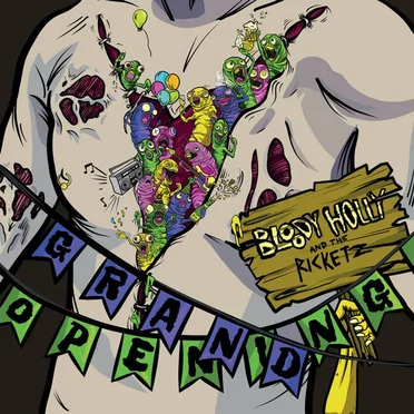 Grand Opening by Bloody Holly and the Ricketz - album cover