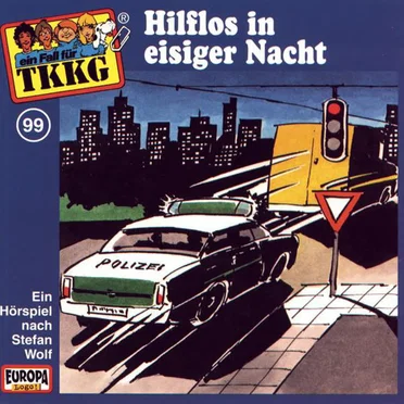 TKKG 99: Hilflos in eisiger Nacht by Stefan Wolf - album cover