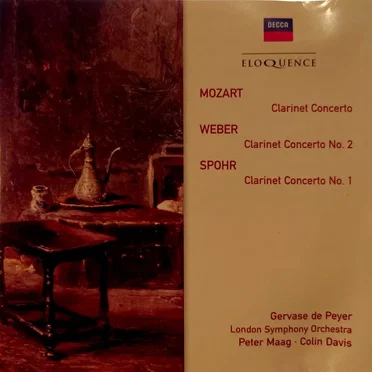 Mozart: Clarinet Concerto / Weber: Clarinet Concerto no. 2 / Spohr: Clarinet Concerto no. 1