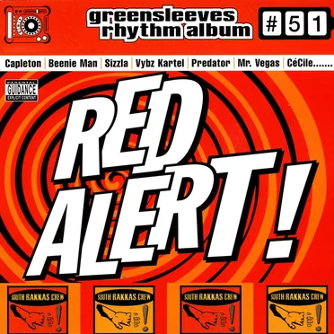Greensleeves Rhythm Album #51: Red Alert! by Various Artists - album cover