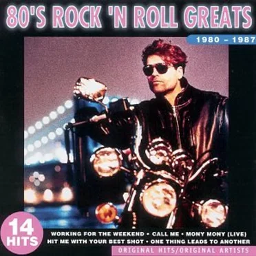 80’s Rock ’n Roll Greats 1980–1987 by Various Artists - album cover