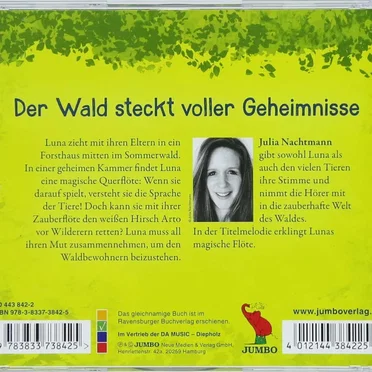 Luna Wunderwald 1: Ein Schlüssel im Eulenschnabel by Usch Luhn - album cover