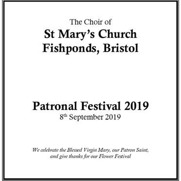 Patronal Festival 2019 by Choir of St Mary’s, Fishponds - album cover