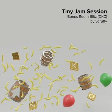 Tiny jam session - Bonus Room Blitz (Donkey Kong Country)