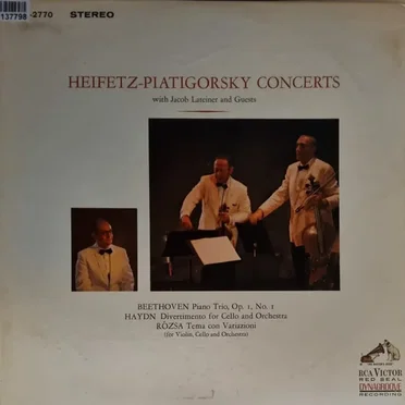 Piano Trio, Op. 1, No. 1 / Divertimento for Cello and Orchestra / Tema con Variazioni