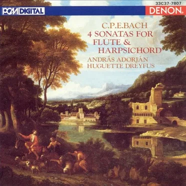 C.P.E. Bach: Four Sonatas for Flute and Harpsichord