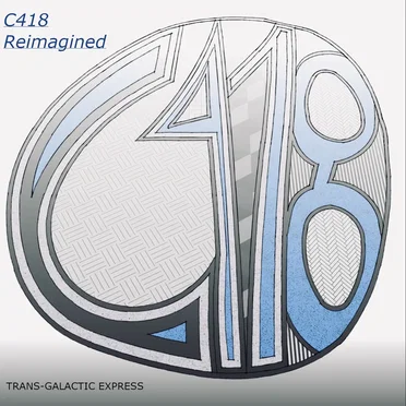 C418 Reimagined by Trans-Galactic Express - album cover