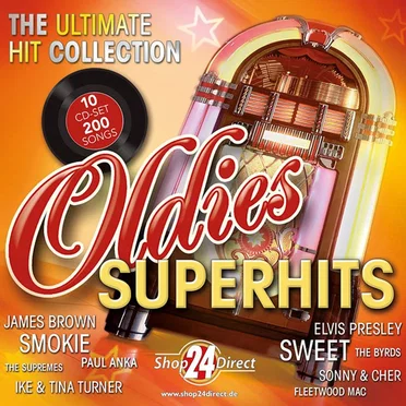 Oldies Superhits: The Ultimate Hit Collection by Various Artists - album cover