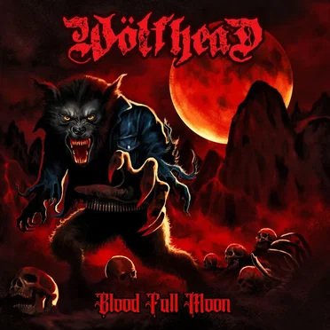 Blood Full Moon by Wolfhead - album cover