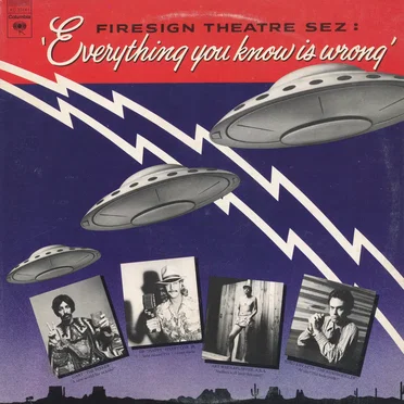 Everything You Know Is Wrong by The Firesign Theatre - album cover