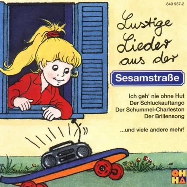 Lustige Lieder aus der Sesamstraße by Christoph Busse - album cover