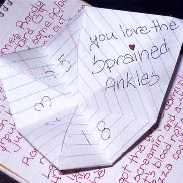 You Love the Sprained Ankles