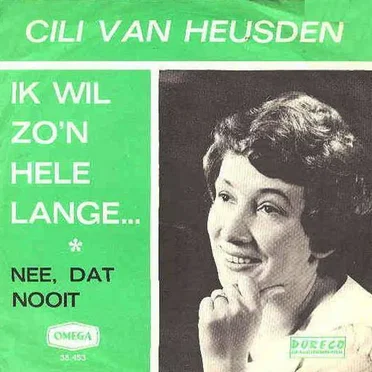 Ik wil zo'n hele lange...