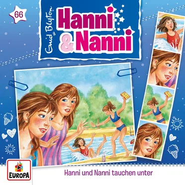 Hanni und Nanni 66: ... tauchen unter by Enid Blyton - album cover