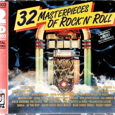 32 Masterpieces of Rock’n’Roll by Various Artists - album cover