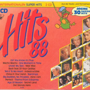 Hits '88 - Die Internationalen Superhits by Various Artists - album cover