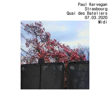 Strasbourg, Quai des Bateliers, 07.03.2020, Midi