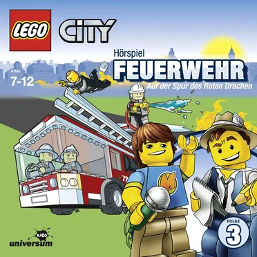 Folge 3: Feuerwehr - Auf der Spur des roten Drachen by Lego City - album cover