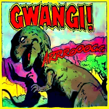 prehistoric violence by GWANGI! - album cover