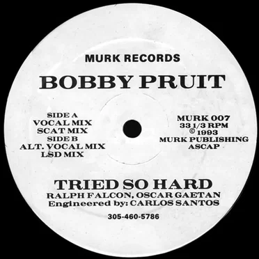 Tried So Hard by Bobby Pruit - album cover