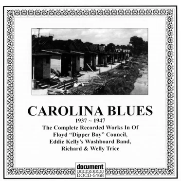 Carolina Blues 1937-1947 by Various Artists - album cover