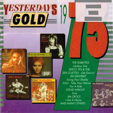 Yesterdays Gold 1975 by Various Artists - album cover