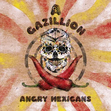Black & Blue Blues by A Gazillion Angry Mexicans - album cover