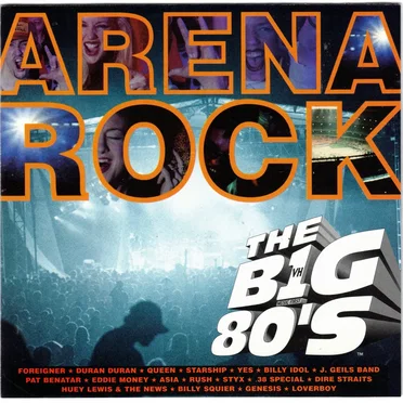 The Big 80’s: Arena Rock by Various Artists - album cover
