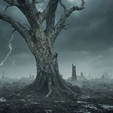 Oak In The Storm