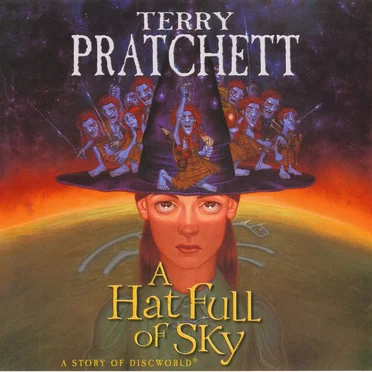 A Hat Full of Sky by Terry Pratchett - album cover