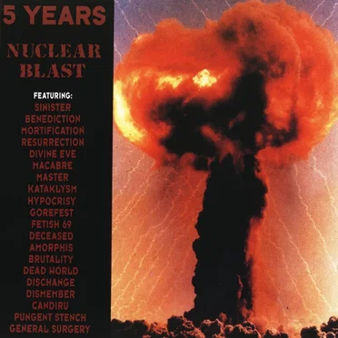 5 Years Nuclear Blast by Various Artists - album cover