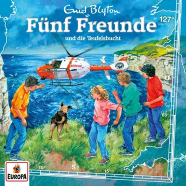 Fünf Freunde, Episode 127: und die Teufelsbucht by Enid Blyton - album cover