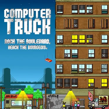 Rock The Boulevard, Reach The Bourgeois by Computer Truck - album cover