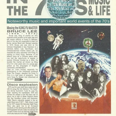 In the 70's: Music & Life by Various Artists - album cover
