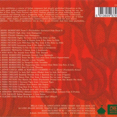 Delirium of the Senses: Psychedelia in Italian Cinema by Various Artists - album cover