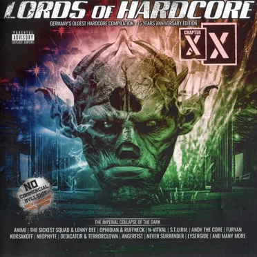 Lords of Hardcore Chapter XX - The Imperial Collapse Of The Dark by Various Artists - album cover