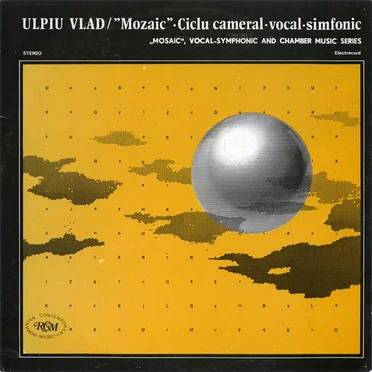 ”Mozaic” • Ciclu Cameral-vocal-simfonic = „Mosaic”, Vocal-Symphonic And Chamber Music Series
