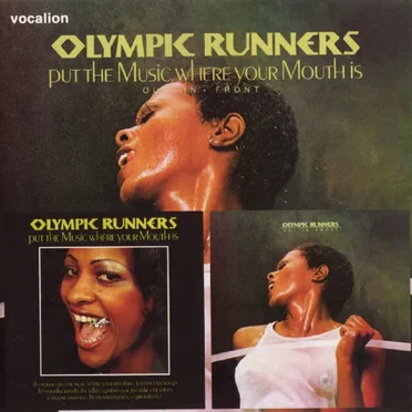 Put the Music Where Your Mouth Is & Out in Front by Olympic Runners - album cover