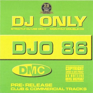 DJ Only: DJO 86 by Various Artists - album cover