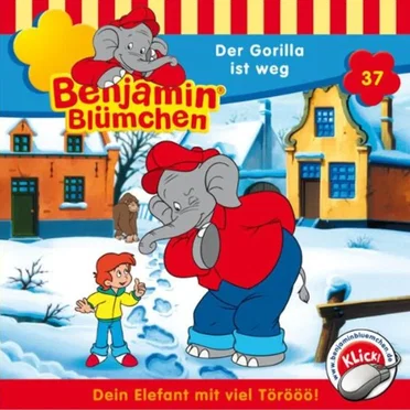 Benjamin Blümchen, Folge 37: Der Gorilla ist weg by Benjamin Blümchen - album cover