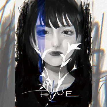 BLUE by 榎本りょう - album cover