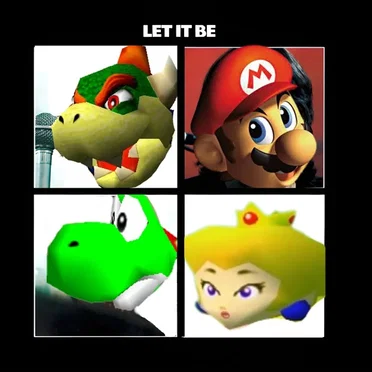 The Beatles – Let It Be (Mario 64 Soundfont) by bruhmoment28 - album cover