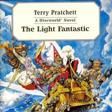The Light Fantastic by Terry Pratchett - album cover
