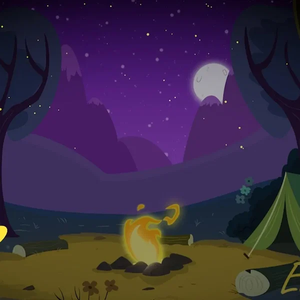 Looks Up at the Stars