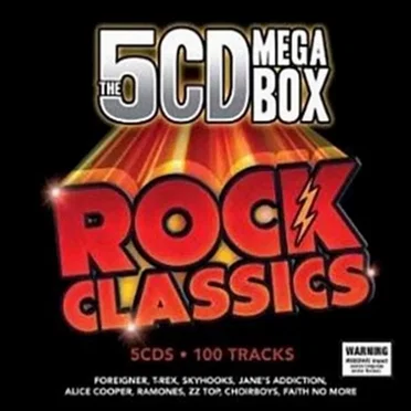 The 5CD Megabox: Rock Classics by Various Artists - album cover