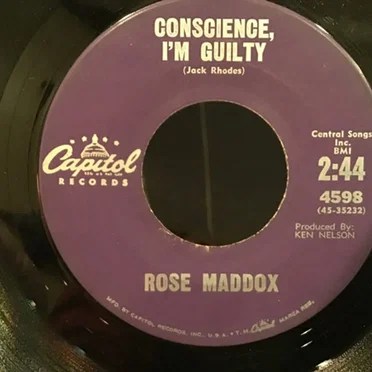 Conscience, I’m Guilty