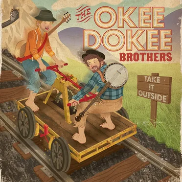 Take it Outside by The Okee Dokee Brothers - album cover