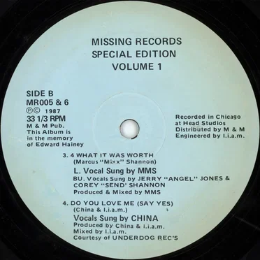Missing Records Special Edition Volume 1 by Various Artists - album cover